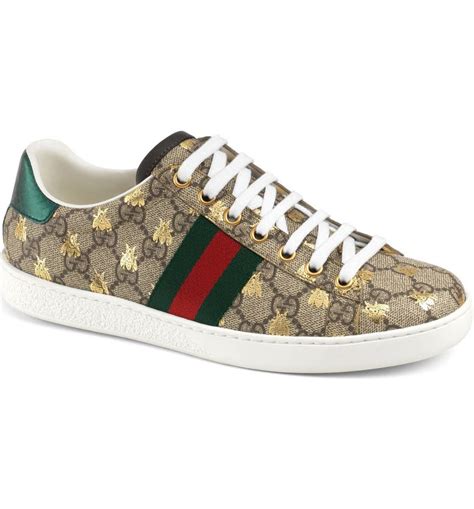 gucci shoe with bee|gucci bee sneakers women's.